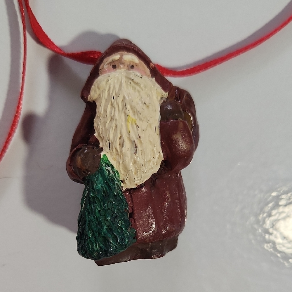 Festive Red and Green Christmas Ornament